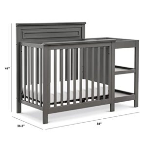 Autumn 4-in-1 Convertible Mini Crib & Changer