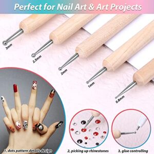 B-7000 Glue for Rhinestones Crafts, 4000Pcs Upgrade Crystal Clear Flatback Rhinestones with 3Pcs Adhesive Glue Dotting Pen Wax Pencil Tray Tool for Nail Art Tumbler DIY Jewelry Beads Shoes Clothes