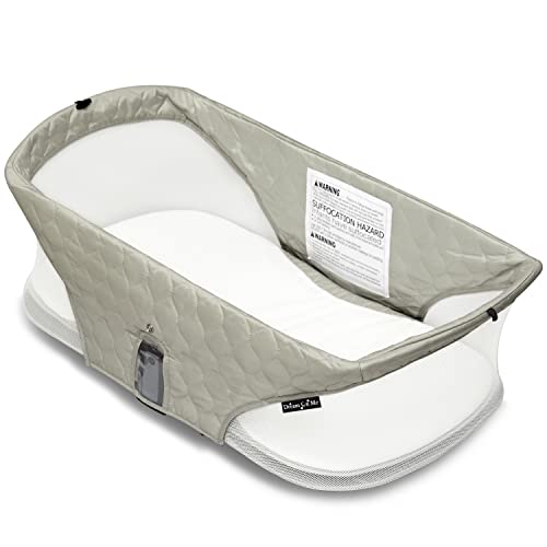 Dream On Me Niche On The Go Portable Travel Pod in Grey