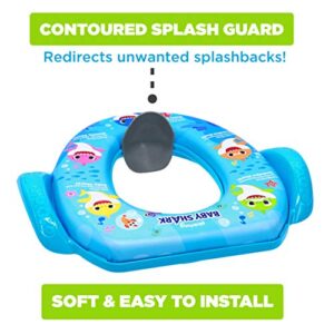 Nickelodeon Baby Shark "Sharktastic" Soft Potty Seat and Potty Training Seat - Soft Cushion, Baby Potty Training, Safe, Easy to Clean