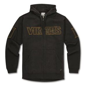 viktos gunvent multicam hoodie, black, size: x-large