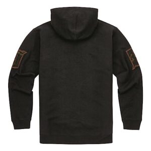 VIKTOS Gunvent Multicam Hoodie, Black, Size: X-Large