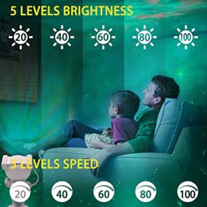 Space Buddy Projector, Astronaut Light Projector, Star Galaxy Night Lights, Nebula Galaxy with Timer and Remote, Kids Gaming Room Bedroom Decor, Christmas, Great Gift for Kids