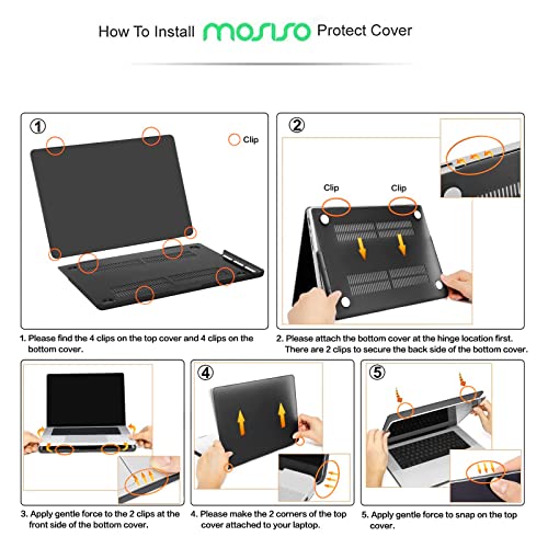 MOSISO Compatible with MacBook Pro 16 inch Case 2023 2022 2021 Release M2 A2780 A2485 M1 Pro/Max Chip with Touch ID, Plastic Hard Shell Case&Keyboard Cover&Screen Protector&Storage Bag, Midnight Green