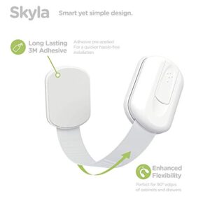 Baby Proof Strap Locks (20-Pack) by Skyla Homes - No Tools or Screws Needed, Wipes Included - Multipurpose Cabinet Locks for Child Safety