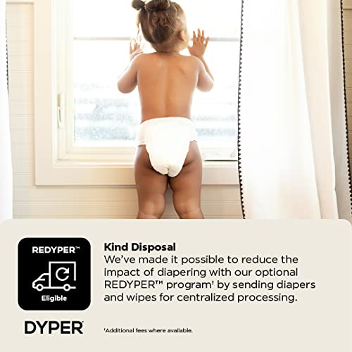 DYPER Viscose from Bamboo Toddler Potty Training Pants Girls & Boys Size 3T-4T, Honest Ingredients, Day & Overnight, Made with Plant-Based Materials, Hypoallergenic for Sensitive Skin, Unscented 24Ct