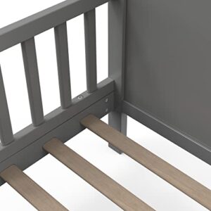 Child Craft Camden Toddler Bed with Guard Rails (Cool Gray)