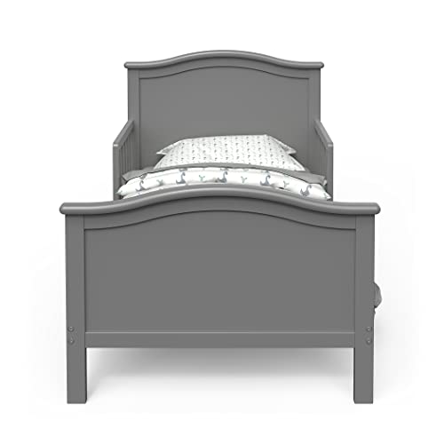 Child Craft Camden Toddler Bed with Guard Rails (Cool Gray)