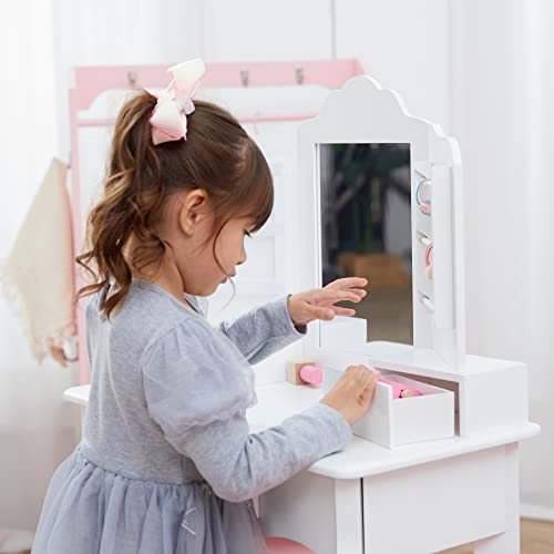 Fantasy Fields - Little Princess Anna Medium Play Vanity - White