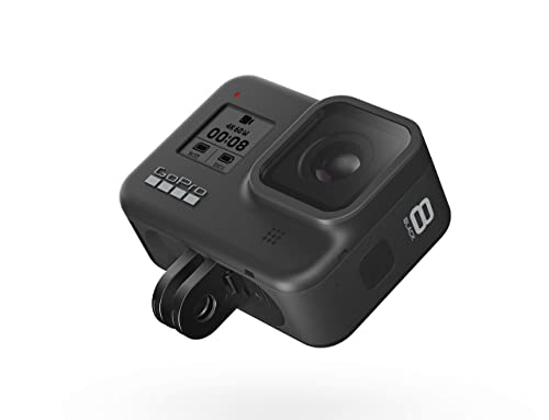 GoPro HERO8 Black Action Camera Bundle with Dual Battery Charger & Includes 3 Total Batteries with case.