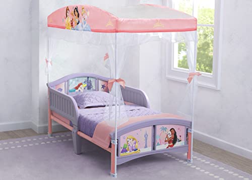 Delta Children Canopy Toddler Bed, Disney Princess