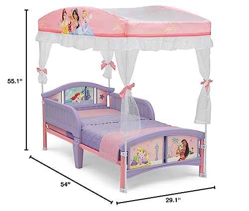 Delta Children Canopy Toddler Bed, Disney Princess