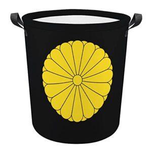 japan national emblem oxford cloth laundry basket with handles storage basket for toy organizer kids room nursery hamper bathroom