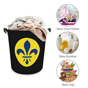 St. Louis City Flag Oxford Cloth Laundry Basket with Handles Storage Basket for Toy Organizer Kids Room Nursery Hamper Bathroom