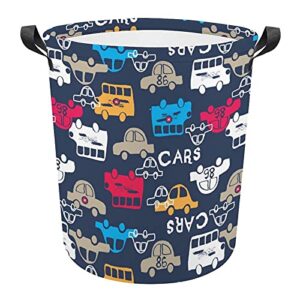 cars oxford cloth laundry basket with handles storage basket for toy organizer kids room nursery hamper bathroom