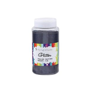 craft and party, 1 pound bottled craft glitter for craft and decoration (navy blue)