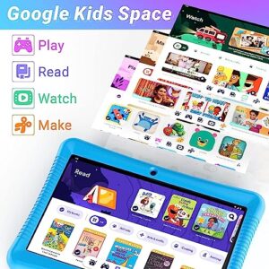 Contixo Kids Tablet K102, 10-inch HD, Ages 3-7, Toddler Tablet with Camera, Parental Control, Android 10, 32GB, WiFi, Learning Tablet for Children with Teacher's Approved Apps and Kid-Proof Case Blue