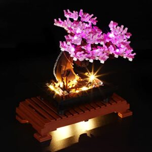 BRIKSMAX Led Lighting Kit for Bonsai Tree - Compatible with Lego 10281 Building Blocks Model- Not Include The Lego Set