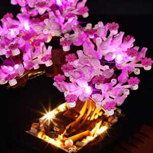 BRIKSMAX Led Lighting Kit for Bonsai Tree - Compatible with Lego 10281 Building Blocks Model- Not Include The Lego Set