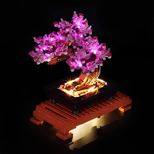 BRIKSMAX Led Lighting Kit for Bonsai Tree - Compatible with Lego 10281 Building Blocks Model- Not Include The Lego Set