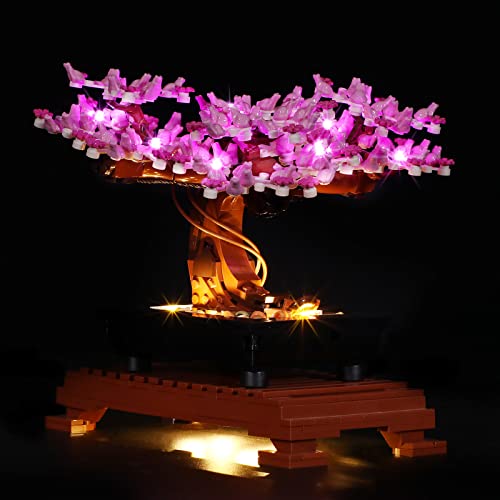 BRIKSMAX Led Lighting Kit for Bonsai Tree - Compatible with Lego 10281 Building Blocks Model- Not Include The Lego Set