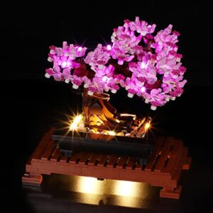 BRIKSMAX Led Lighting Kit for Bonsai Tree - Compatible with Lego 10281 Building Blocks Model- Not Include The Lego Set