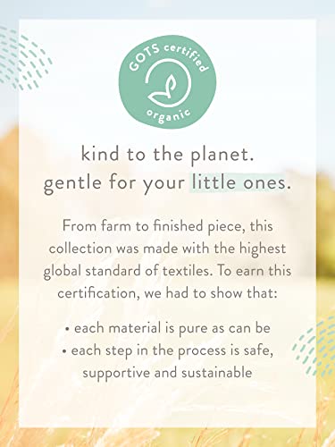 Little Planet Baby Organic Cotton Sleep and Play, Floral, 3 Months