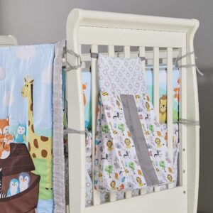 Diaper Stacker Baby Boy Baby Girl Nursery Crib Diaper Storage Organizer Hanging Bag Animal Pattern by JAHbaby (4), 28 X 52