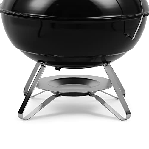 Amazon Basics 18-inch Portable Charcoal Grill, Black