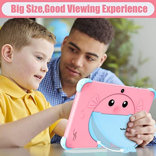 Kids Tablet Android Tablet for Kids 10 inch with Case Included Toddler Tablet with WiFi Android 11.0 Dual Camera IPS Touch Screen Parental Control 2GB 32GB YouTube Netflix Google Play Store