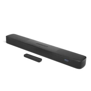 jbl bar 5.0 channel soundbar with multibeam sound technology, black (renewed)