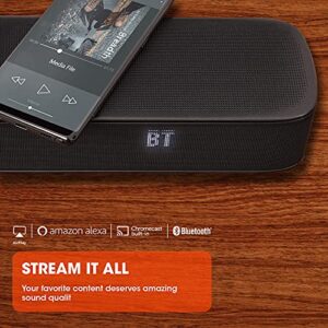 JBL BAR 5.0 Channel Soundbar with MultiBeam Sound Technology, Black (Renewed)