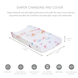 Oilo Changing pad Cover for Baby | Universal Tray Table mat | Cozy, Soft, Washable, Waterproof Diaper Change Sheet Crib mat | Infant/Toddler Diaper Changing Cover| Newborn Nursery pad Change Cover