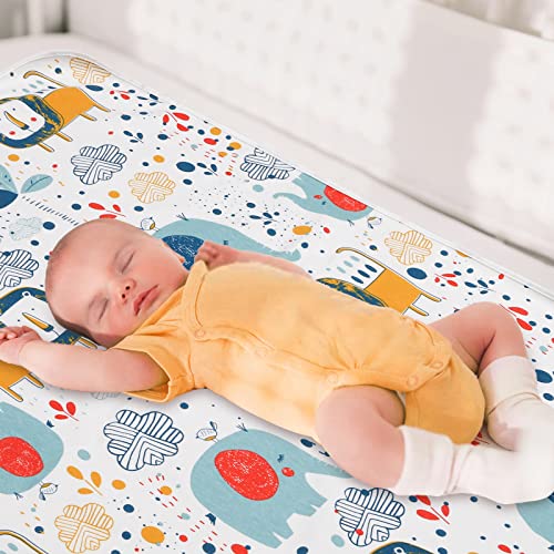 Tebery 2 Pack Baby Waterproof Bed Pad Washable Mattress Pad Mat, 31"x40" Large Underpads Bed Wetting Incontinence Cover for Kids/Adult/Pets