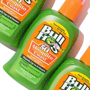 Bullfrog Mosquito Coast Bug Spray Insect Repellent + Sunscreen SPF 50, Pump Spray, 4.7 Fl oz 2 pack