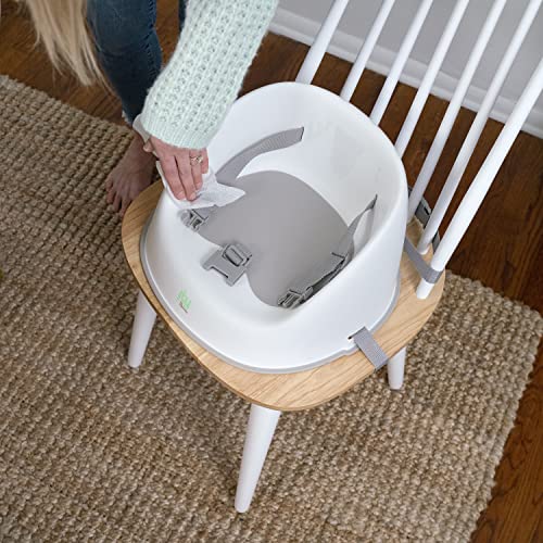 Ity by Ingenuity Simplicity Seat Easy-Clean Baby Booster Feeding Chair – Oat