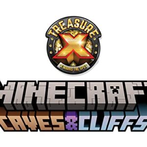 Treasure X Minecraft Caves & Cliffs Ender Dragon. Mine & Craft Character . Mine, Discover & Craft with 20 Levels of Adventure, Will You find The Real Gold Dipped Treasure?