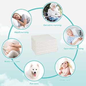 UTHIN Disposable Changing Pads(50 Pack),Baby Disposable Underpad,Waterproof & Absorbent Diaper Changing Pad,Breathable Underpads,Bed Table Protector Mat,18 Inches x 26 Inches