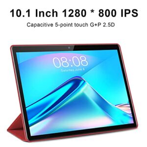 DUODUOGO Android Tablet 10 inch, Newest 5G Dual WiFi Tablet Computer with 4GB RAM + 64GB ROM + 128GB Expand Storage, Quad-Core, HD IPS Display, Daul Camera, 6000mAh Battery, Bluetooth, GPS (DGO-S5E)