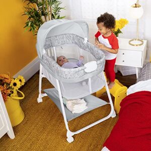 Bright Starts Disney Baby Winnie The Pooh - Slumber Party Soothing Bassinet with Vibrations, Ages 0-5 Months