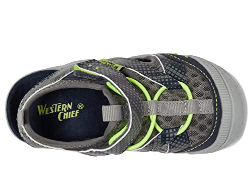 Western Chief Boy's Beachcomber Sandal (Toddler/Little Kid) Navy 10 Toddler M