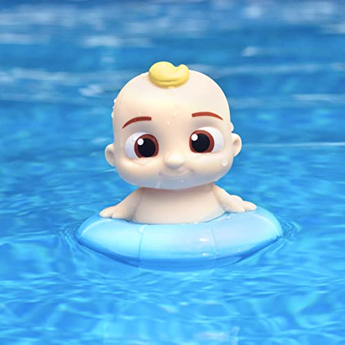 CoComelon Water Toys for Pool & Bath, 3 Piece Set - JJ, Cody and YoYo Floating Bobble Figures for Swimming - Summer Gift for Toddlers & Kids - Ages 18+ Months