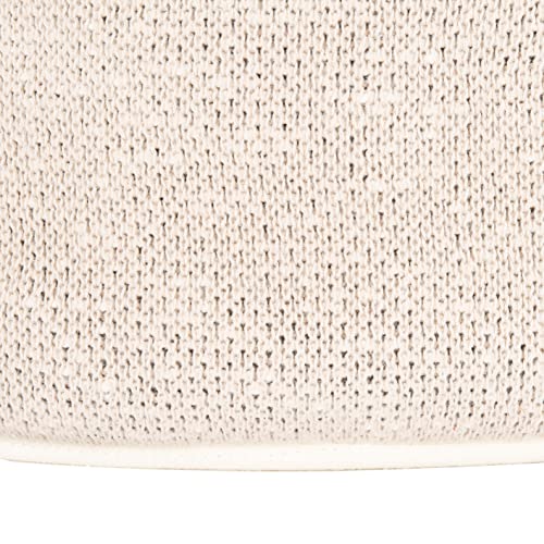 Safavieh Baby Collection Kibbles Sheep Grey Cotton Nursery Storage Basket with Handles (Fully Assembled)