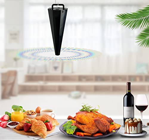 PATIOSIR Table Food Fan for BBQ, Picnic, Pool Parties, Outdoor Dinner, Portable Food Spinner to Keep Food Clean, USB or Batteries Powered(3pcs)