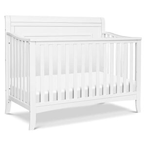 davinci anders 4-in-1 convertible crib in white, greenguard gold certified