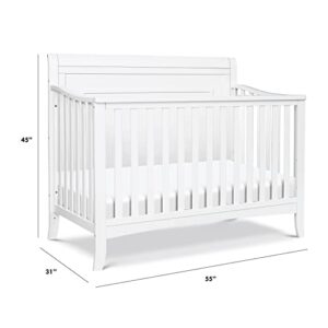 DaVinci Anders 4-in-1 Convertible Crib in White, Greenguard Gold Certified