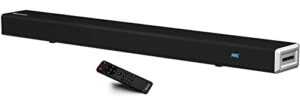 wohome sound bar 32-inch 80w soundbar with built-in subwoofer 2.1ch 3d surround sound home audio sound bars for tv speakers, support hdmi-arc,opt, rca,aux, bluetooth 5.0, led display|model s9960