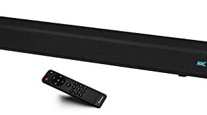 Wohome Sound Bar 32-Inch 80W Soundbar with Built-in Subwoofer 2.1CH 3D Surround Sound Home Audio Sound Bars for TV Speakers, Support HDMI-ARC,Opt, RCA,AUX, Bluetooth 5.0, LED Display|Model S9960