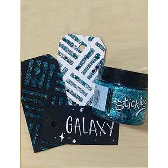 RANGER INDUSTRIES STICKLES Glitter Gel Galaxy, White