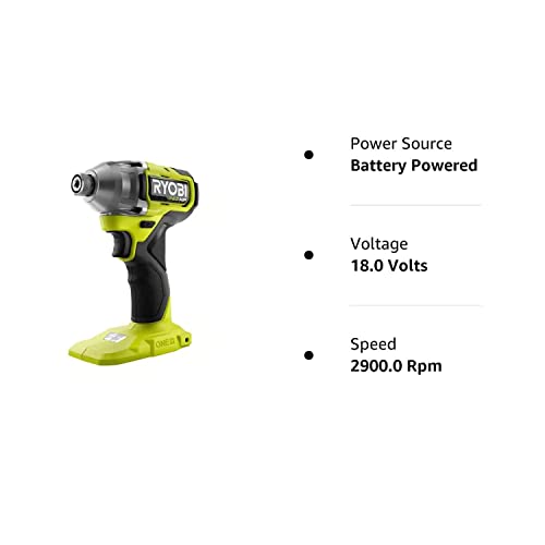 RYOBI ONE+ HP 18V Brushless Cordless 1/4 in. Impact Driver (Tool Only) - PBLID01B